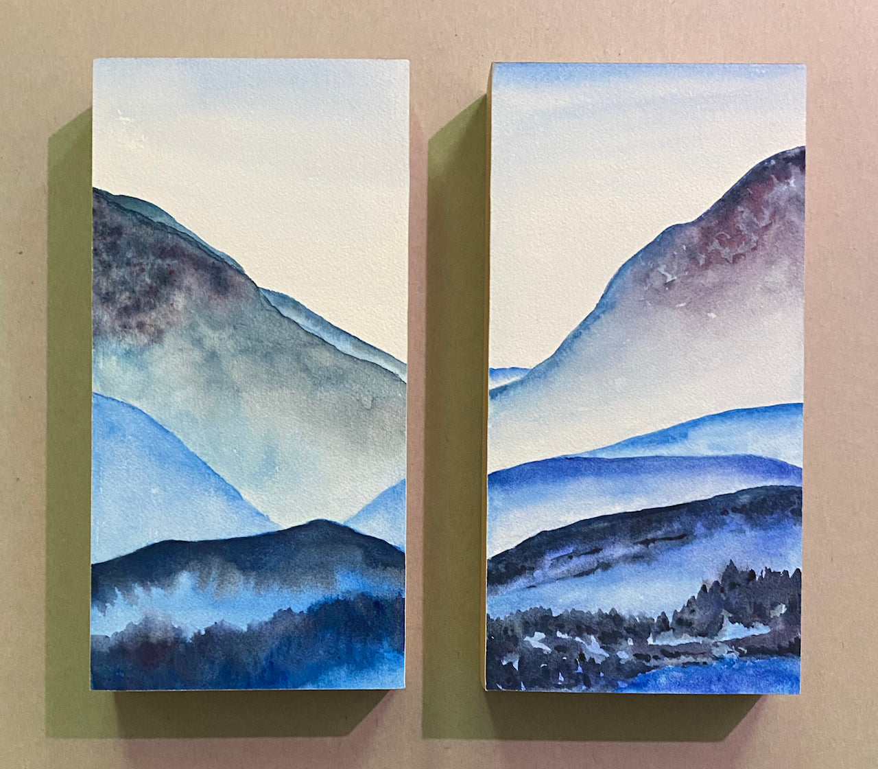 Blue Mountain Memories: Two Horizons