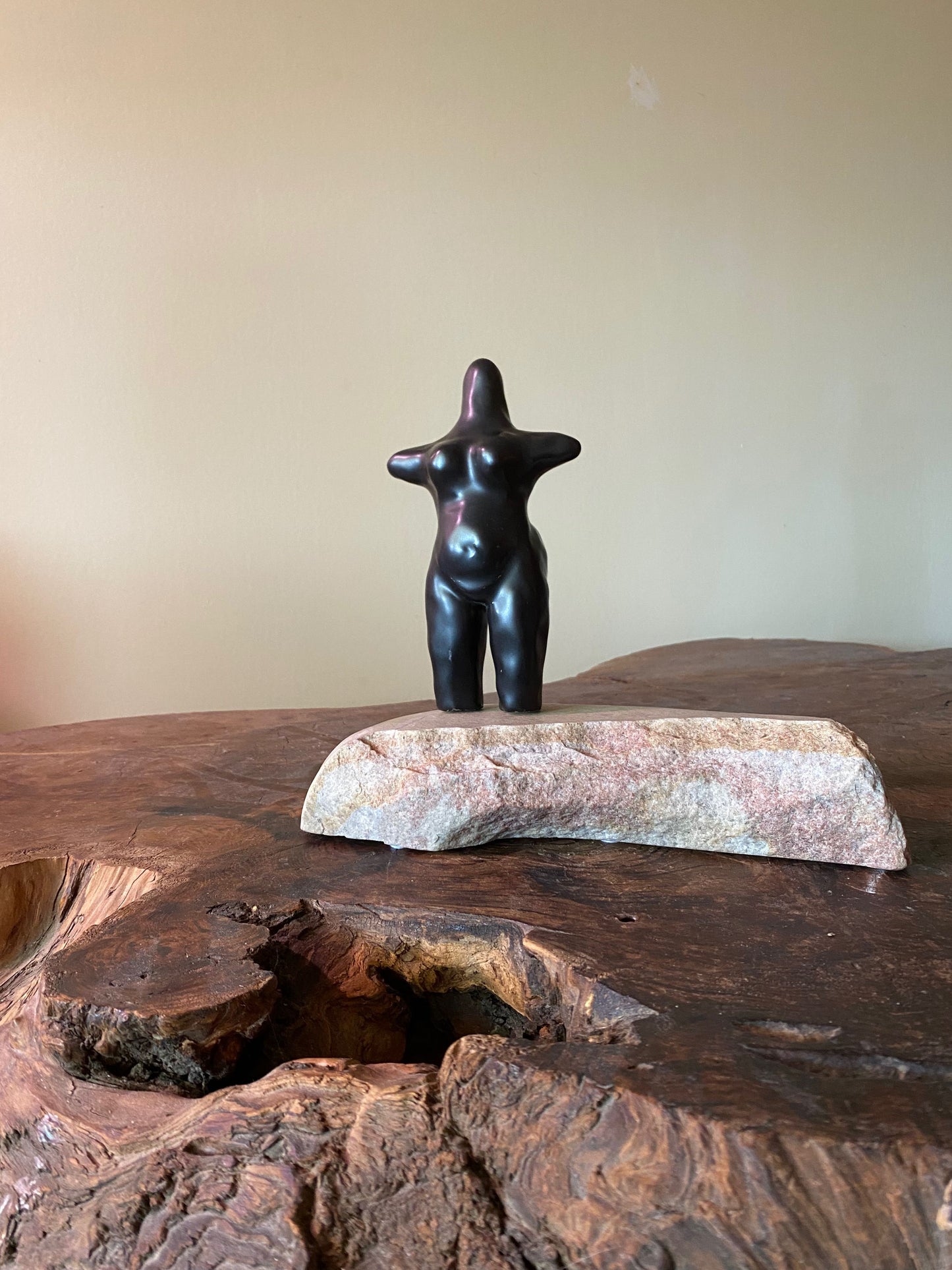 Sumi e Sculpture, Zen style, “Goddess 1”- by Marilyn Wells