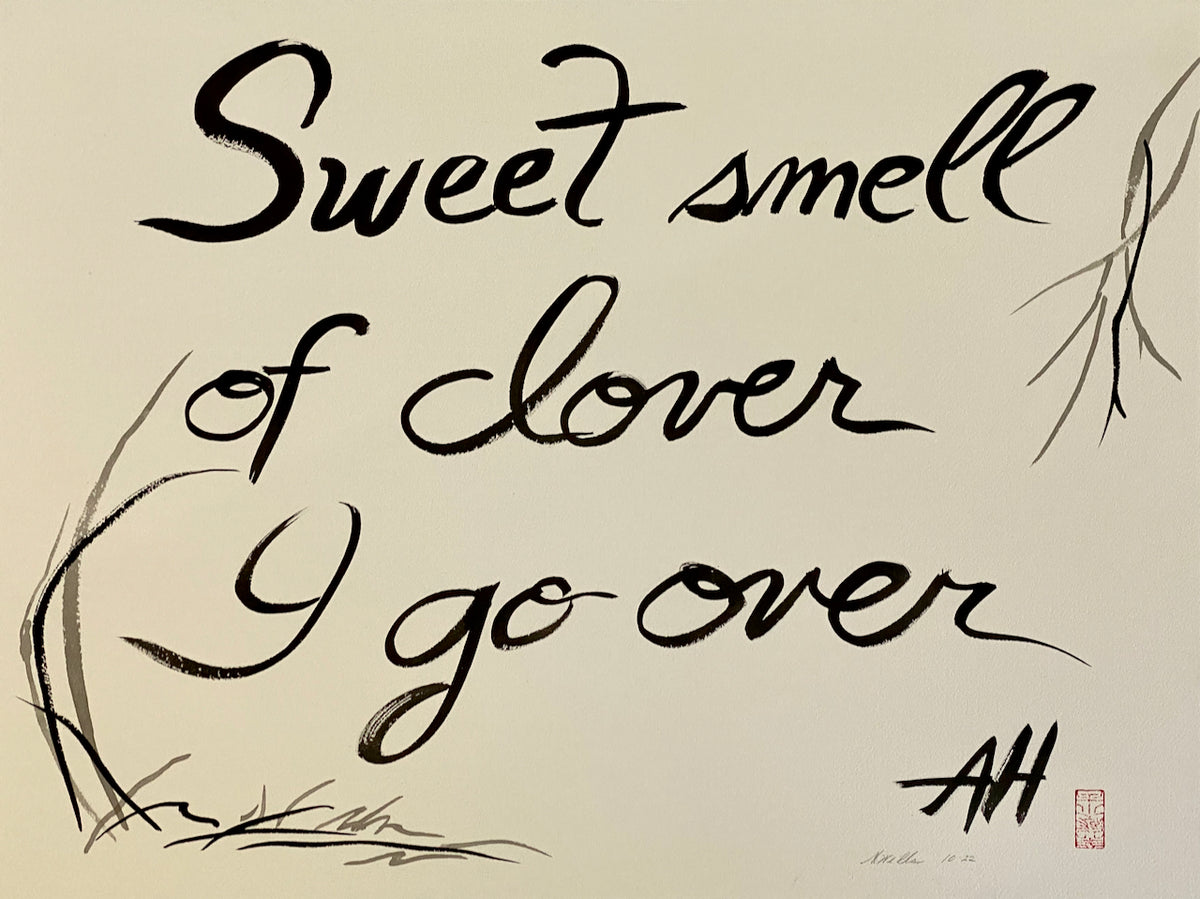 Haiku Calligraphy by Marilyn Wells Custom Order