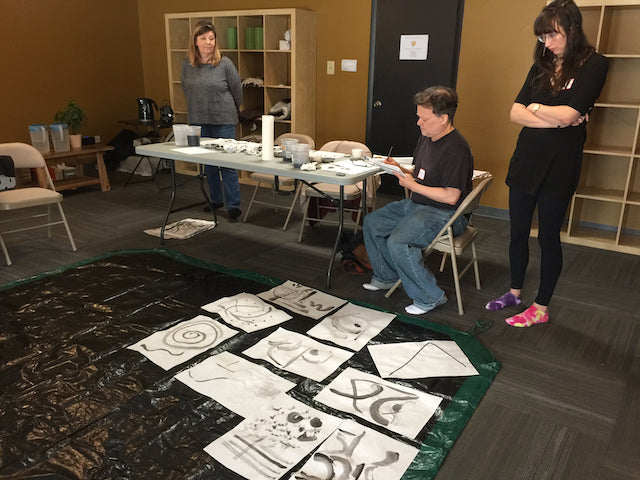 Zen Sumi Painting Party for Small Groups